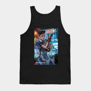 Chun Li Street Fighter 6 Tank Top